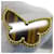 Van Cleef & Arpels Lucky Alhambra Papillon Necklace Golden Yellow  - view 7