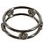 Doppelter Draht-Ring mit Diamant By the Yard von Tiffany & Co. Silber - Ansicht 3