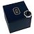 Anello Logo HW con Diamante 1P Harry Winston Argento - vista 9