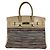 Hermès Birkin 35 Mehrfarbige Leder-Tote Weiß Mehrfarben