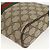 GUCCI GG Supreme Web Sherry Line Clutch Bag PVC Beige Oro Auth th6643 D'oro - vista 10