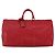 LOUIS VUITTON Epi Keepall 55 Sac Boston Rouge M42957 LV Auth 173121 - vue 2