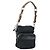 Borsa a Spalla PRADA in Nylon Nero Argento Autentica bs34107