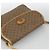 Gucci Borsa a Spalla Micro GG Supreme PVC Beige Oro 007 92 5548 Auth th6642 D'oro - vista 6