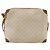 Gucci Borsa a Spalla Micro GG Supreme PVC Beige Oro 007 104 4916 Auth bs34174 D'oro - vista 3