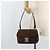 Borsa a Spalla Vala in Nylon Marrone e Argento di Salvatore Ferragamo Auth gh1918 - vista 23