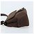 Borsa a Spalla Vala in Nylon Marrone e Argento di Salvatore Ferragamo Auth gh1918 - vista 6