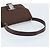 Borsa a Spalla Vala in Nylon Marrone e Argento di Salvatore Ferragamo Auth gh1918 - vista 8