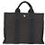 Hermès HERMES Handtasche Her Line PM Canvas Grau Silber Auth AMZ370 Braun - Ansicht 2