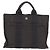 Hermès HERMES Handtasche Her Line PM Canvas Grau Silber Auth AMZ370 Braun - Ansicht 3