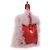 Borsa a mano FENDI in pelliccia rosa argento Auth AMZ103V