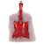 Borsa a mano FENDI in pelliccia rosa argento Auth AMZ103V - vista 3