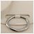 Borsa a spalla PRADA in pelle verniciata avorio argento Auth LNZ602 Crudo - vista 15