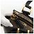 Borsa a mano in tela Zucca FENDI nera e marrone Auth bs34149 Nero - vista 14