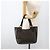 Borsa a mano in tela Zucca FENDI nera e marrone Auth bs34149 Nero - vista 23