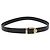CINTURA EPI LOUIS VUITTON 41,3" Nera LV Auth th6640 Nero