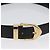 CINTURA EPI LOUIS VUITTON 41,3" Nera LV Auth th6640 Nero - vista 5