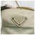 PRADA Tote Bag Nylon Beige Silber Auth AMZ381 - Ansicht 14