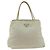 PRADA Tote Bag Nylon Beige Silber Auth AMZ381 - Ansicht 2