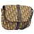 Borsa a Spalla in Tela Trotter Christian Dior Beige Oro Auth ARZ539