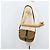 Borsa a Spalla in Tela Trotter Christian Dior Beige Oro Auth ARZ539 - vista 21