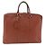 LOUIS VUITTON Epi Porta Documenti da Viaggio Borsa Business Marrone M54478 Auth BA11658