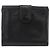 Billetera Bifold CHANEL de Piel Caviar Negra Oro CC Auth bs34177 Negro Dorado - vista 3