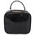 Borsa a mano GUCCI in pelle verniciata nera e argento Bamboo 000 270 0323 Auth ep13896 Nero - vista 2