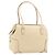 Borsa a mano Salvatore Ferragamo in pelle beige argento Auth bs34125