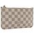 LOUIS VUITTON Damier Azur Neverfull PM Pouch Accessory Pouch LV Auth BA11621
