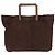 Borsa a Mano LOEWE in Camoscio Marrone Oro Auth SW2166 D'oro - vista 13