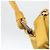 PRADA Bolsa Pouch de Nylon Amarillo Plata Auth AMZ450 - vista 15
