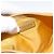 PRADA Bolsa Pouch de Nylon Amarillo Plata Auth AMZ450 - vista 17