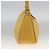 PRADA Bolsa Pouch de Nylon Amarillo Plata Auth AMZ450 - vista 4