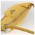 PRADA Bolsa Pouch de Nylon Amarillo Plata Auth AMZ450 - vista 6