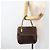Céline Borsa a mano in tela Macadam CELINE in pelle PVC marrone oro Auth ka3426 - vista 23