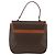 Céline Borsa a mano in tela Macadam CELINE in pelle PVC marrone oro Auth ka3426 - vista 3