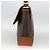 Céline Borsa a mano in tela Macadam CELINE in pelle PVC marrone oro Auth ka3426 - vista 5