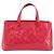 LOUIS VUITTON Borsa a Mano Monogram Vernis Wilshire PM Rose Pop M93643 Auth ep13926A Rosa - vista 3