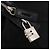 Borsa Boston PRADA in nylon nero argento autentica 173934 - vista 15