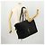 Borsa Boston PRADA in nylon nero argento autentica 173934 - vista 24