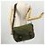 Borsa a spalla PRADA in nylon argento khaki Auth bs33524 Cachi - vista 24