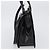 Borsa a mano in pelle Gancini Salvatore Ferragamo 2 in 1 Nero Oro Auth ARZ417 - vista 4