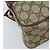 Gucci Borsa GG Supreme Web Sherry Line in PVC beige e oro 93 02 049 Auth 173907 D'oro - vista 11