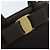 Borsa a mano Vala in pelle marrone e oro Salvatore Ferragamo Auth gh1974 D'oro - vista 14