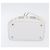 Borsa a mano Burberry Nova Check in tela e pelle argento e bianco Auth SW2175 - vista 9