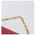 Borsa a mano FENDI in pelle rossa e oro Auth ka3300 Rosso D'oro - vista 9