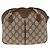 Borsa Gucci GG Supreme Web Sherry Line in PVC beige e oro 904 02 047 Auth gh1981 D'oro - vista 3