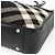 Borsa a mano in lana con motivo Nova Check Burberry Nera Auth YKZ271A Nero - vista 10