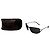 Vintage Loewe randlose Sonnenbrille Silber Schwarz